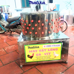 máy vặt lông gà lông vịt lồng quay